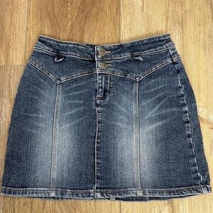 Jill Stuart Indigo Denim Mini Skirt